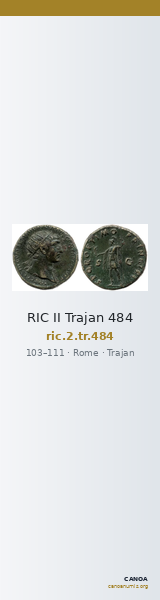 RIC II Trajan 484 — CANOA