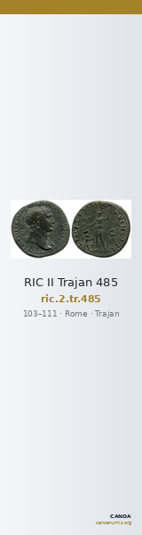 RIC II Trajan 485 — CANOA
