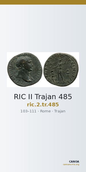 RIC II Trajan 485 — CANOA