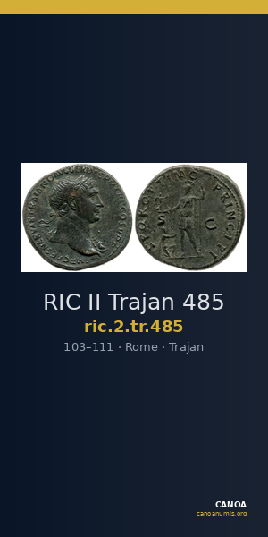 RIC II Trajan 485 — CANOA