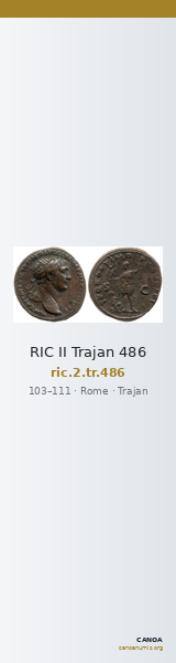 RIC II Trajan 486 — CANOA