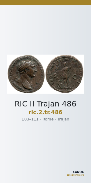 RIC II Trajan 486 — CANOA