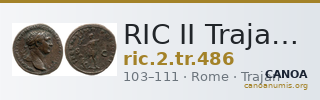 RIC II Trajan 486 — CANOA