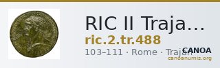 RIC II Trajan 488 — CANOA