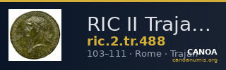 RIC II Trajan 488 — CANOA