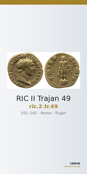 RIC II Trajan 49 — CANOA