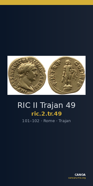 RIC II Trajan 49 — CANOA