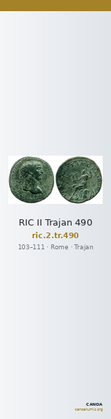 RIC II Trajan 490 — CANOA