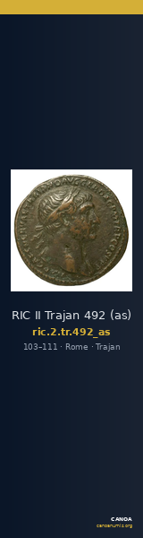 RIC II Trajan 492 (as) — CANOA