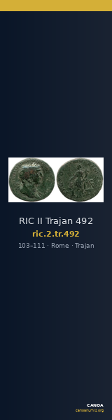 RIC II Trajan 492 — CANOA