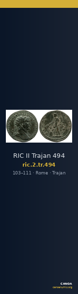 RIC II Trajan 494 — CANOA