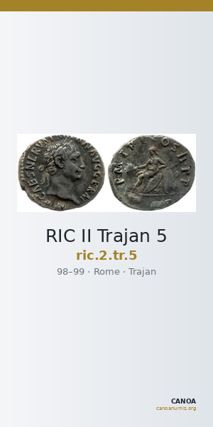 RIC II Trajan 5 — CANOA