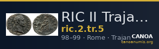 RIC II Trajan 5 — CANOA