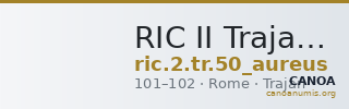 RIC II Trajan 50 (aureus) — CANOA