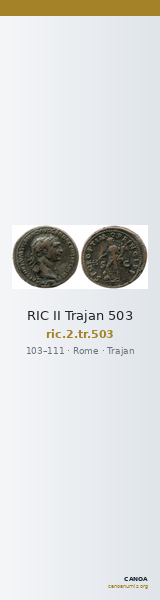 RIC II Trajan 503 — CANOA
