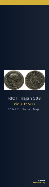 RIC II Trajan 503 — CANOA