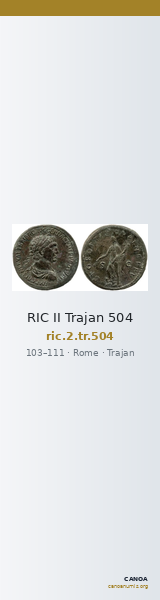 RIC II Trajan 504 — CANOA