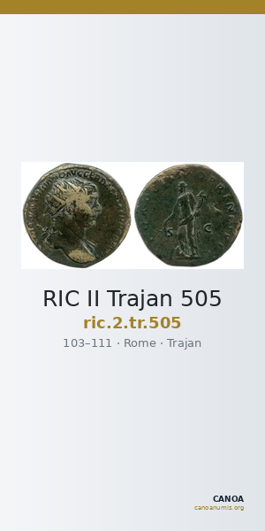 RIC II Trajan 505 — CANOA