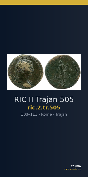 RIC II Trajan 505 — CANOA