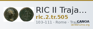 RIC II Trajan 505 — CANOA