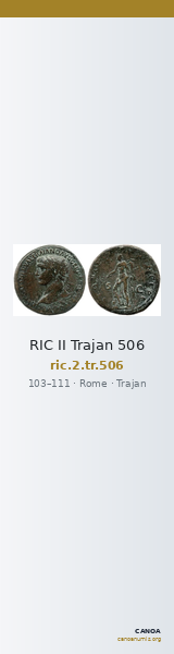 RIC II Trajan 506 — CANOA