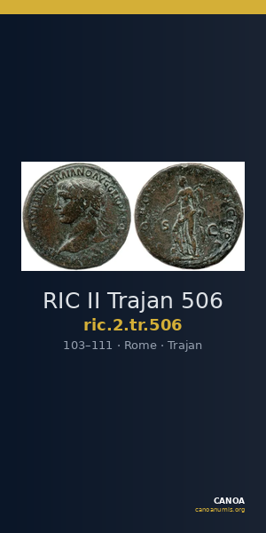 RIC II Trajan 506 — CANOA
