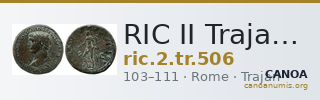 RIC II Trajan 506 — CANOA