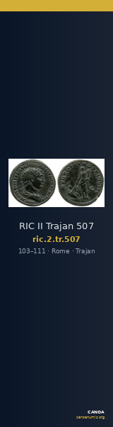 RIC II Trajan 507 — CANOA