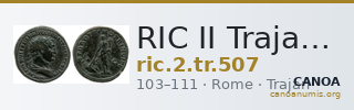 RIC II Trajan 507 — CANOA