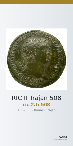 RIC II Trajan 508 — CANOA