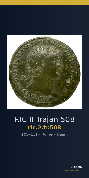 RIC II Trajan 508 — CANOA