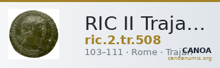 RIC II Trajan 508 — CANOA