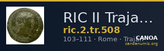 RIC II Trajan 508 — CANOA