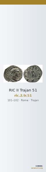 RIC II Trajan 51 — CANOA