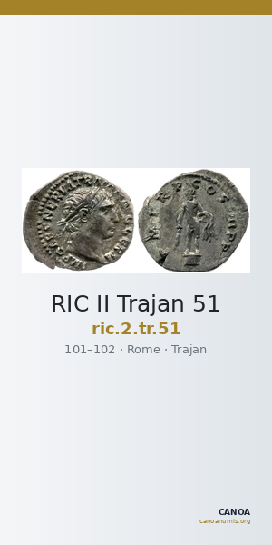 RIC II Trajan 51 — CANOA