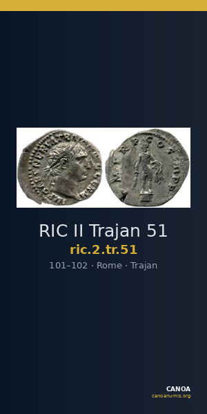 RIC II Trajan 51 — CANOA
