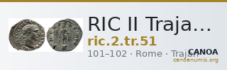 RIC II Trajan 51 — CANOA