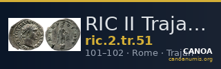RIC II Trajan 51 — CANOA