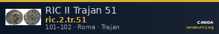 RIC II Trajan 51 — CANOA