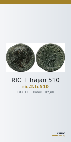 RIC II Trajan 510 — CANOA