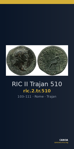 RIC II Trajan 510 — CANOA