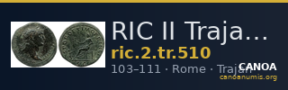 RIC II Trajan 510 — CANOA