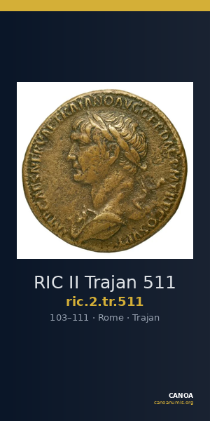 RIC II Trajan 511 — CANOA