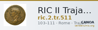 RIC II Trajan 511 — CANOA