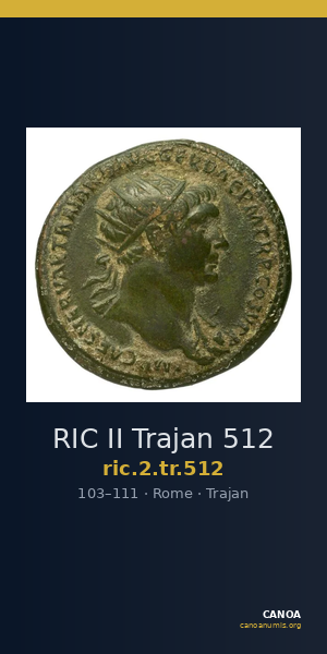 RIC II Trajan 512 — CANOA
