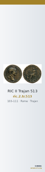 RIC II Trajan 513 — CANOA