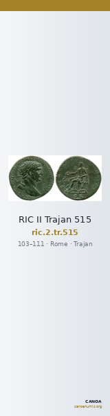 RIC II Trajan 515 — CANOA