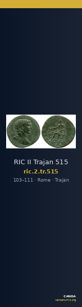 RIC II Trajan 515 — CANOA