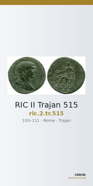 RIC II Trajan 515 — CANOA