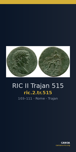 RIC II Trajan 515 — CANOA